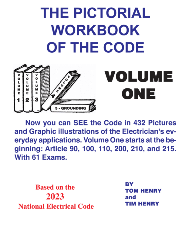 The Pictorial Workbook of the Code, Volume One.