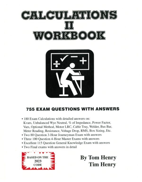 Calculations II workbook with answers.