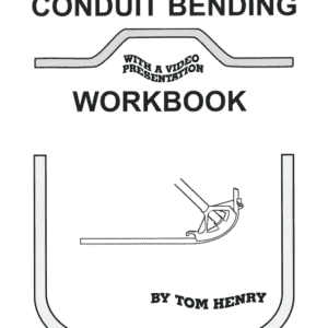 A book cover with instructions for bending conduit.