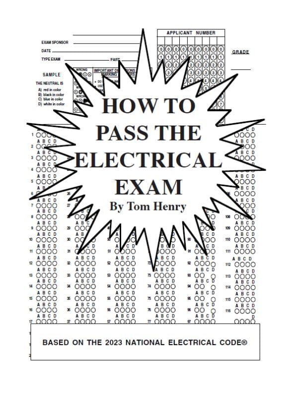 How to pass the electrical exam.