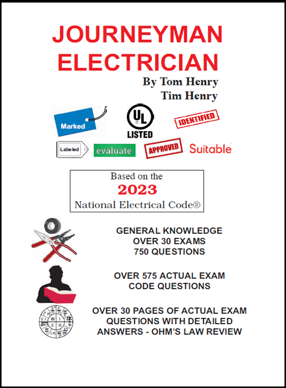 A poster of the national electrical code