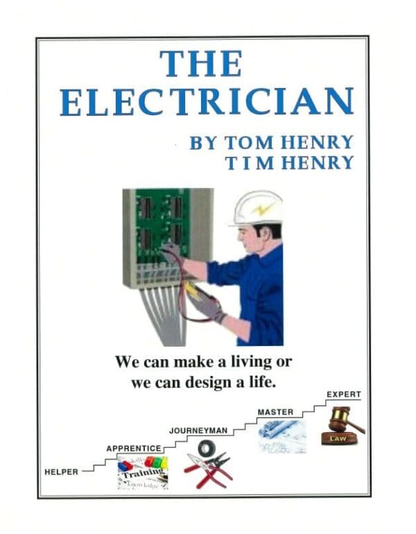 A book cover with an image of a man working on a computer.