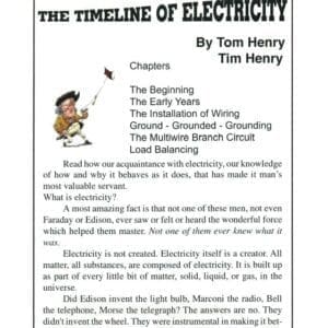 A page of text with an image and a cartoon.