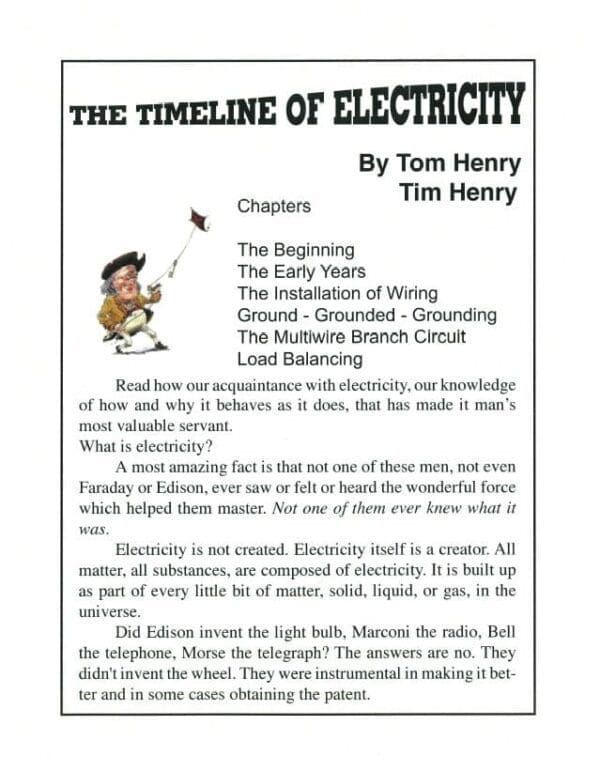 A page of text with an image and a cartoon.