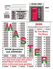 A poster of the 2 0 2 0 national electrical code