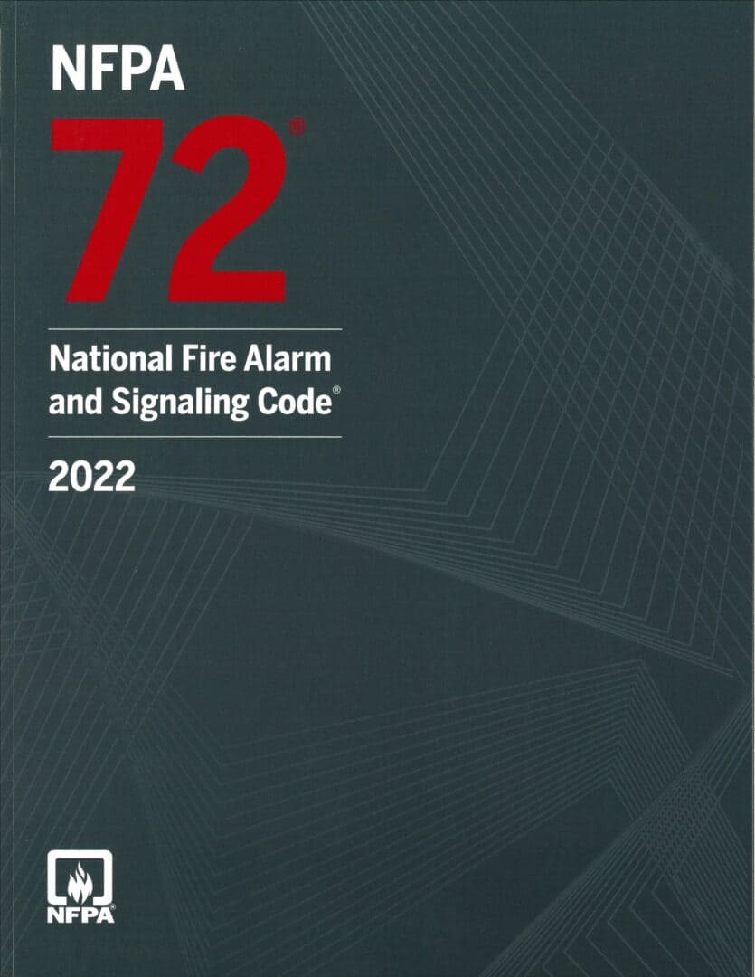 A cover of the national fire alarm and signaling code.