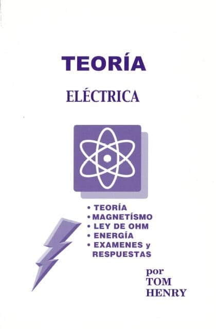 A purple cover of the book teoria electrica