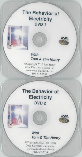 Two dvds of the behavior of electricity