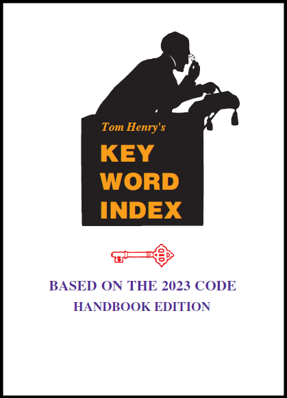 Tom Henry's 2023 Code Keyword Index