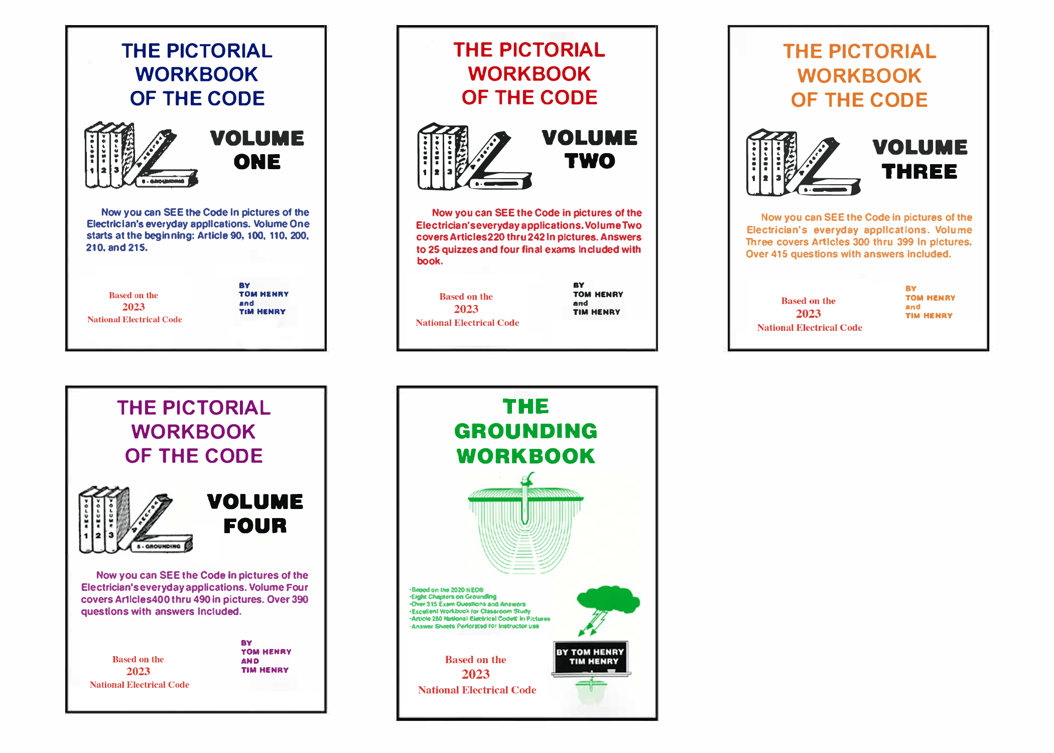 The Pictorial Workbook of the Code, Vol. 1-4.