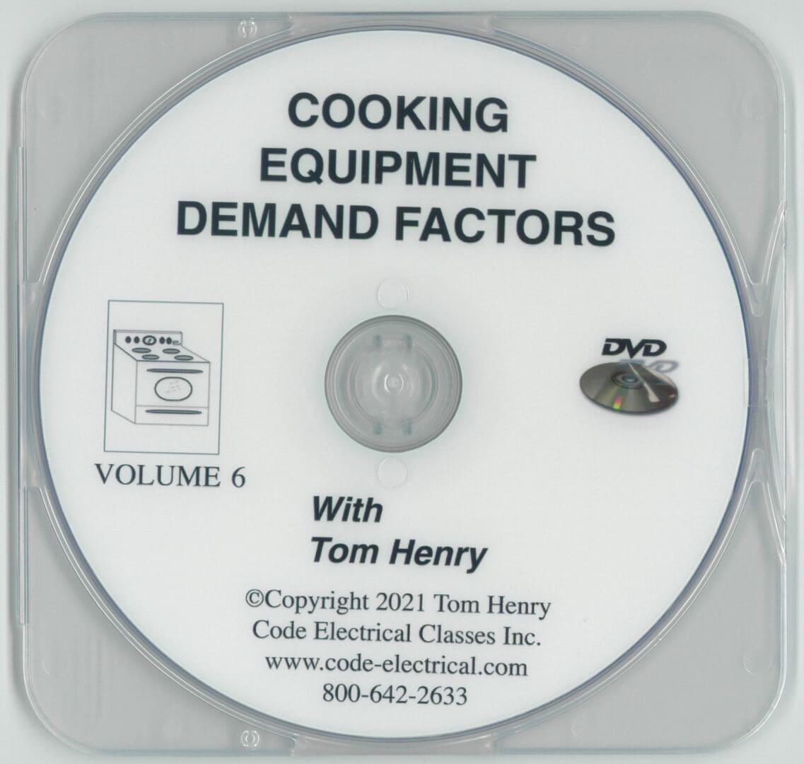 A dvd cover with the words cooking equipment demand factors