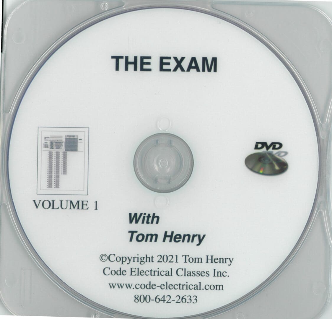 A dvd of the exam with tom henry