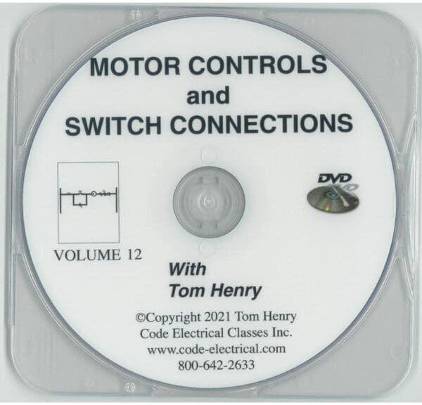 A dvd of motor controls and switch connections