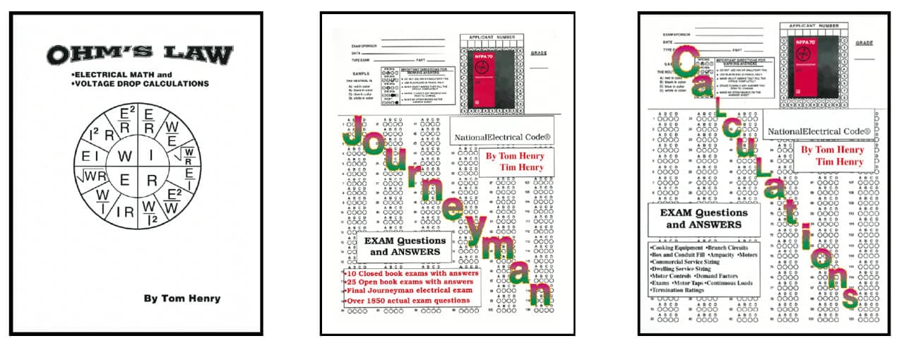 A page of the journeyman exam questions and answers.