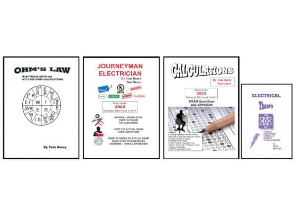 Electrician study guides by Tom Henry.